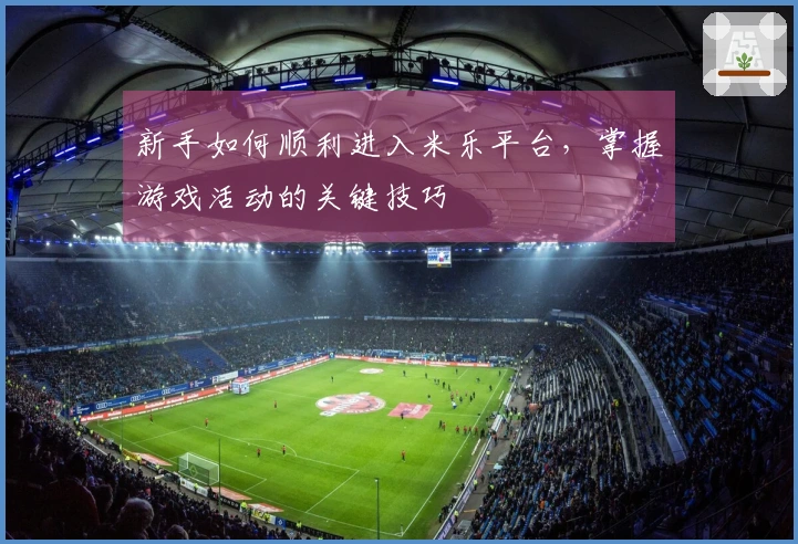 新手如何顺利进入米乐平台，掌握游戏活动的关键技巧